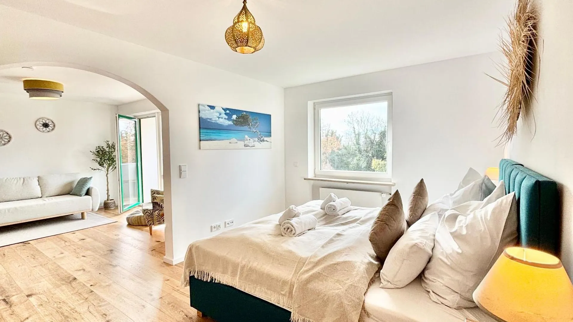 Snug Stays - Design Apartment Mit Sonnenbalkon, Ruhig, Zentral Herrsching am Ammersee